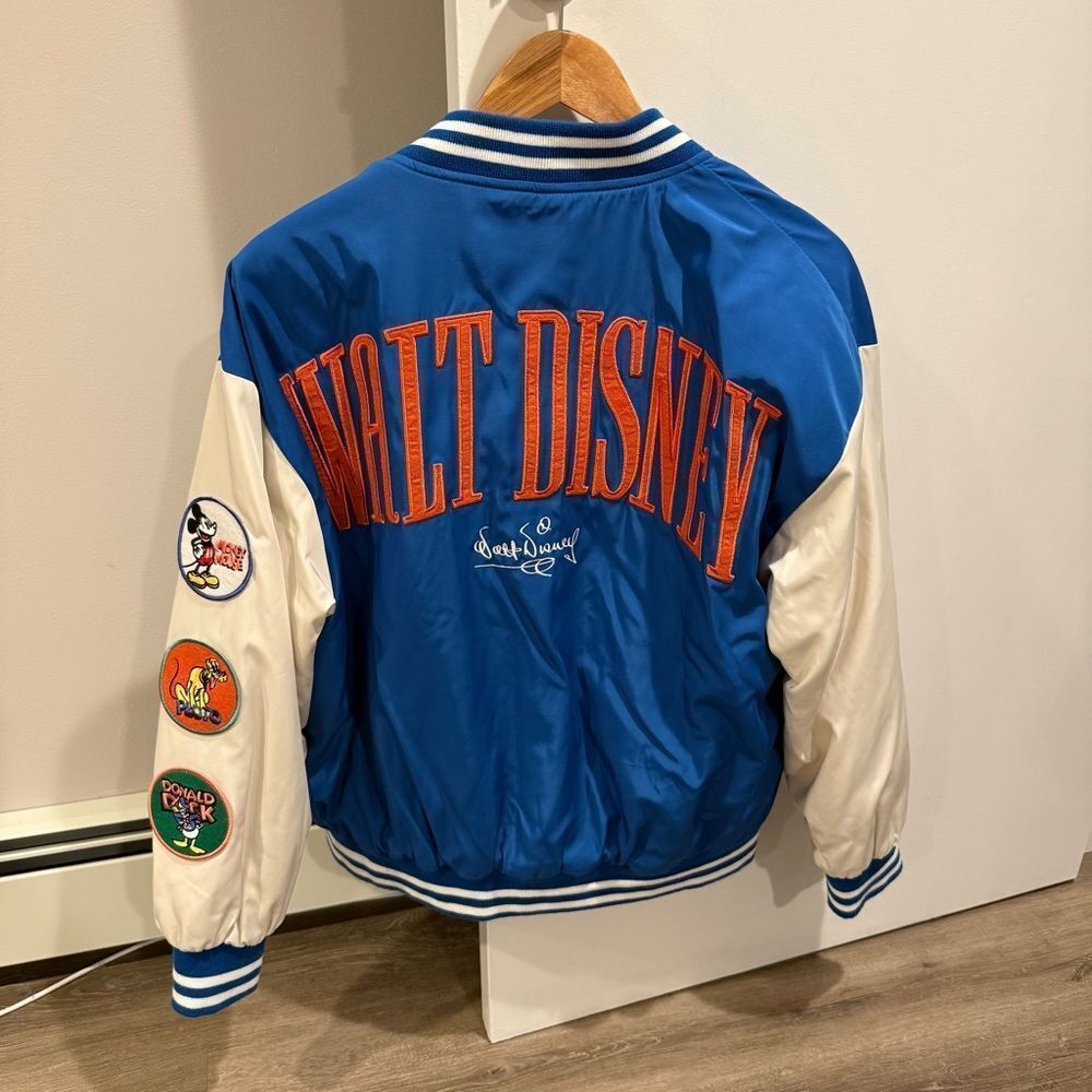 Disney Blue and White Varsity Jacket